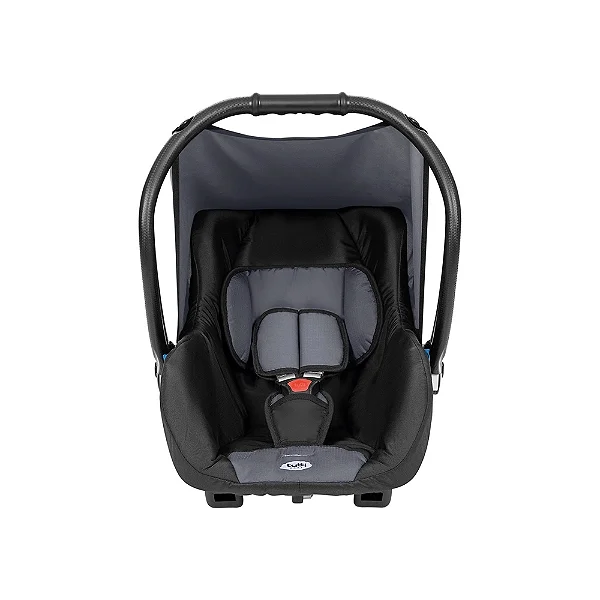 Bebê Conforto p/ Carro EVO Preto/Cinza Tutti Baby