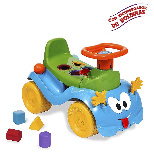 Totokinha Andador Bolinha Menino Carrinho Infantil Didático