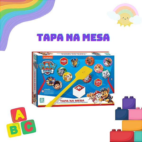 Patrulha Canina Tapa Na Mesa - Jogo Infantil-Nig