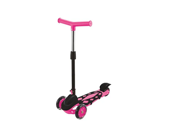 Patinete DM Toys Radical Power New Rosa p Crianças