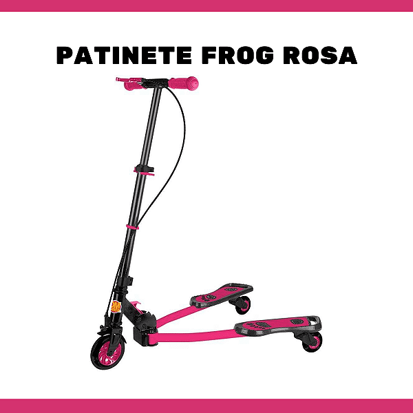 Patinete Frog New Rosa, DM Radical