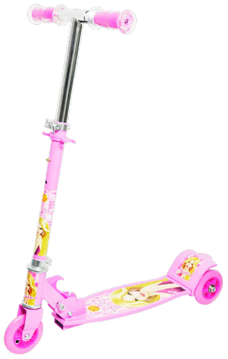 Patinete DM Toys Radical Top 3 Rodas Belinda Rosa crianças