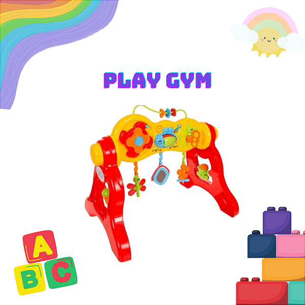 Centro De Atividades Didático Play Gym Maral 3x1 C/ Som 3040