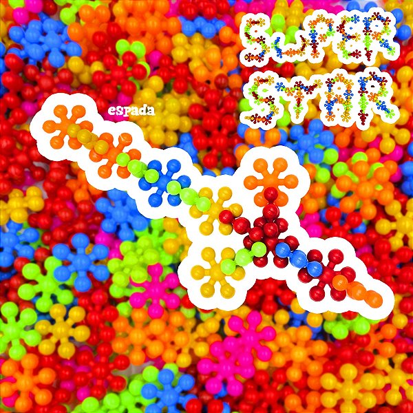 CRIE E BRINK SUPER STAR SACO 200 PECAS