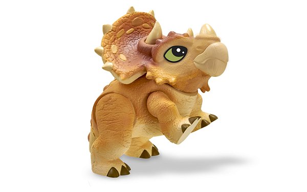 Boneco Jurassic World Dinos Baby Triceratops - Pupee