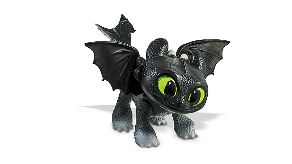 Dragão Baby Banguela Fúria de Luz Como Treinar o Seu Dragão