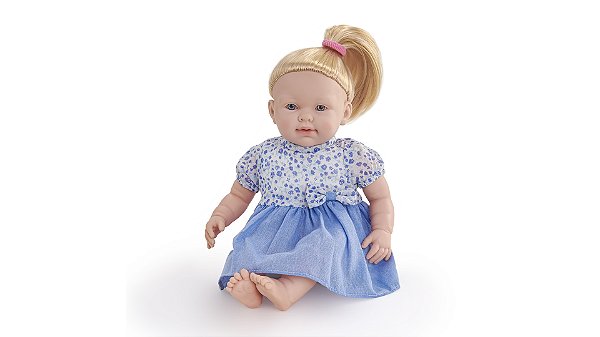 Boneca Quero Ser Mamãe Faz Xixi - Mamadeira e Mini Fralda