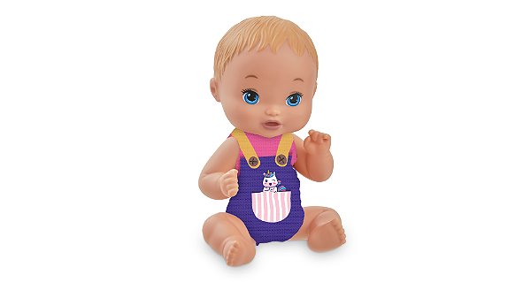 Boneca Little Mommy Faz Xixi Cuide do Seu Bebê Acessórios