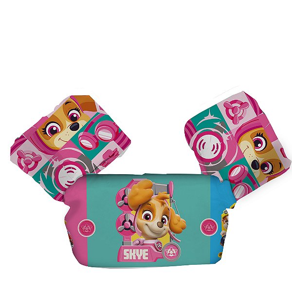 Boia Colete Infantil PATRULHA SKYE - Diversão e Segurança