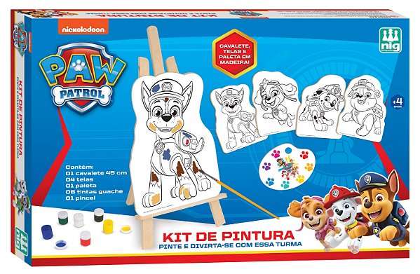 Kit Pintura MAD: Arte e Diversão com a Patrulha Canina