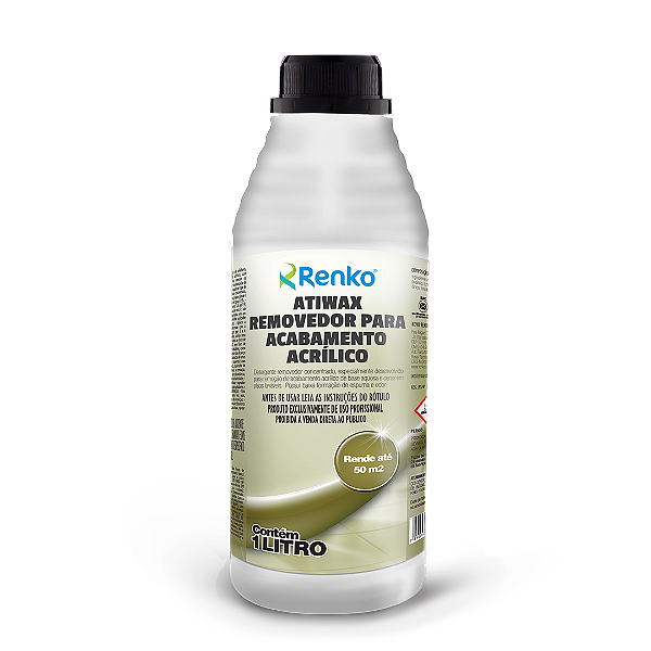Atiwax - Removedor de Ceras e Resinas Acrílicas - 1L - Renko