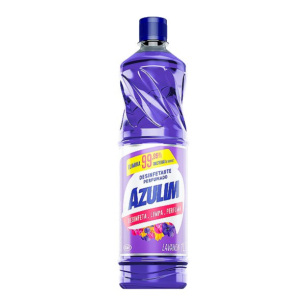 Desinfetante Bactericida Lavanda - 1L - Azulim