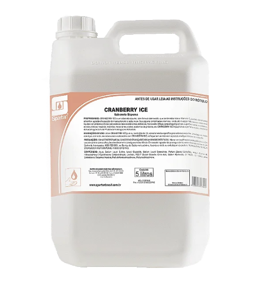 Cranberry Ice - Sabonete Espuma - 5L - Spartan