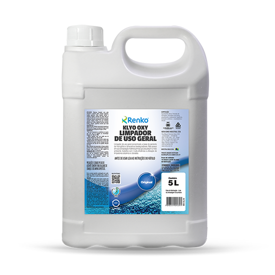 Klyo Oxy - Limpador de uso geral à base de Peróxido - 5L - Renko