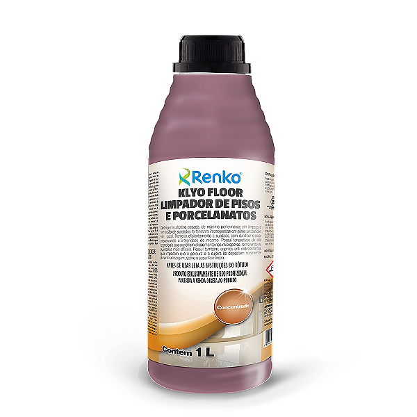 Klyo Floor - Limpador de Pisos e Porcelanatos - 1L - Renko