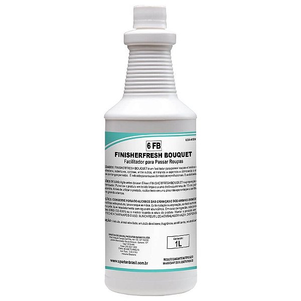 Finisher Fresh - Facilitador para Passar Roupas - Bouquet - 1L - Spartan