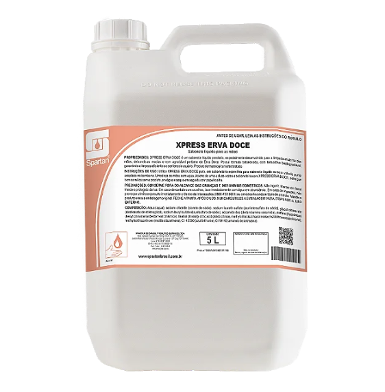 Xpress - Sabonete Líquido - Erva Doce - 5L - Spartan