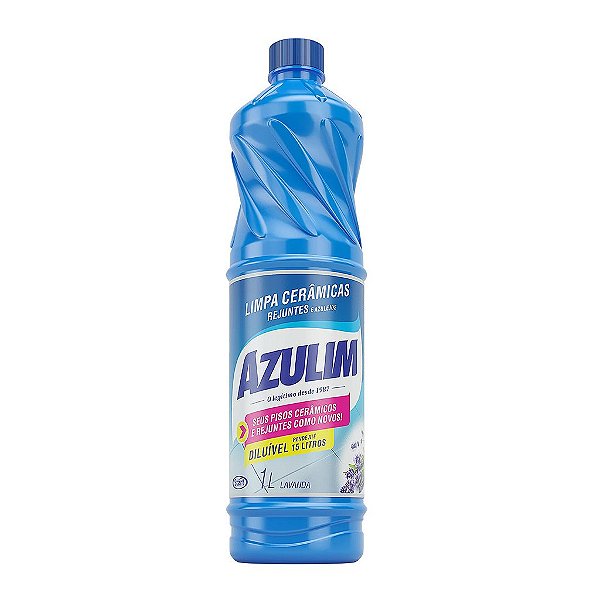 Limpa Cerâmicas e Azulejos Lavanda - 1L - Azulim