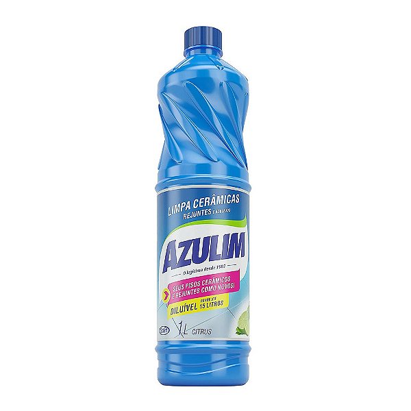 Limpa Cerâmicas e Azulejos Citrus - 1L - Azulim