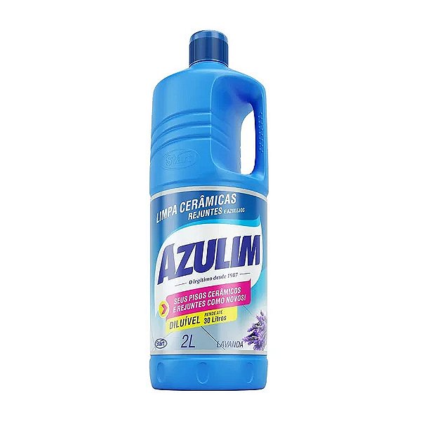 Limpa Cerâmicas e Azulejos Lavanda - 2L - Azulim