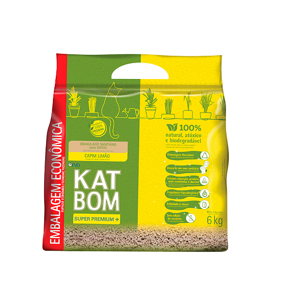 Katbom Natural Capim Limao 6 Kg
