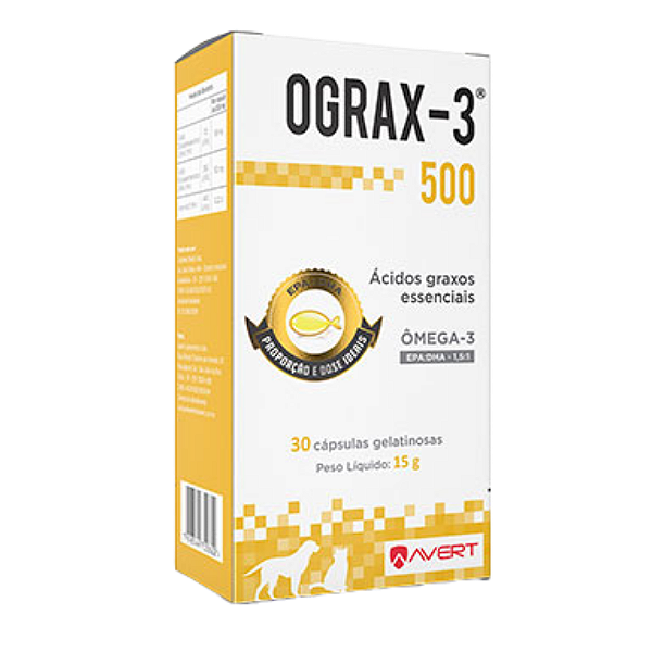 Ograx 3 500mg 30 Capsulas