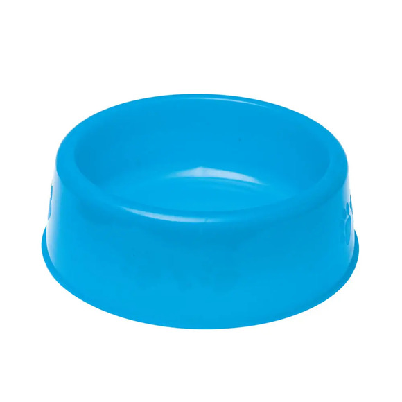 Comedouro Luxo Tudo Pet Azul 450 ml