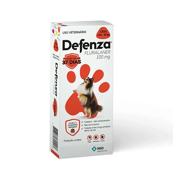 Defenza 100mg 4,5-10 Kg