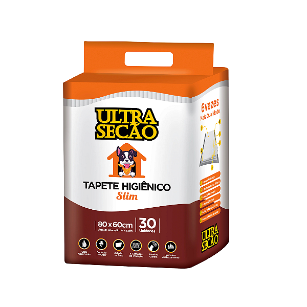 Tapete Hig. Ultra Secao Branc 30un 80x60