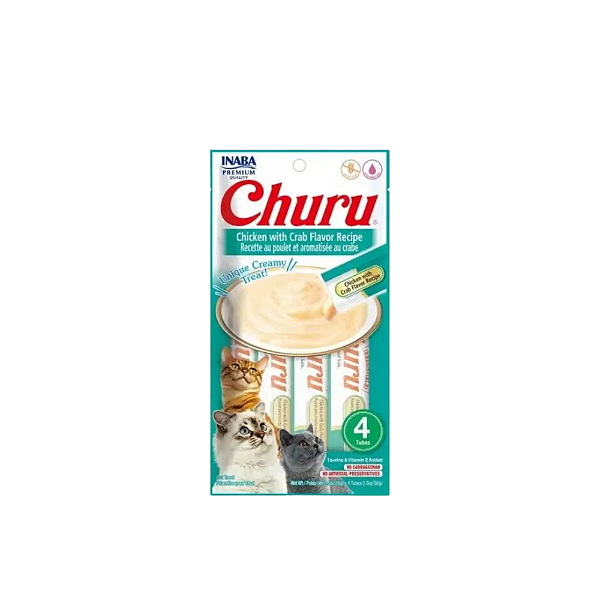 Churu Galinha C/aroma De Caranguejo 14 Gr