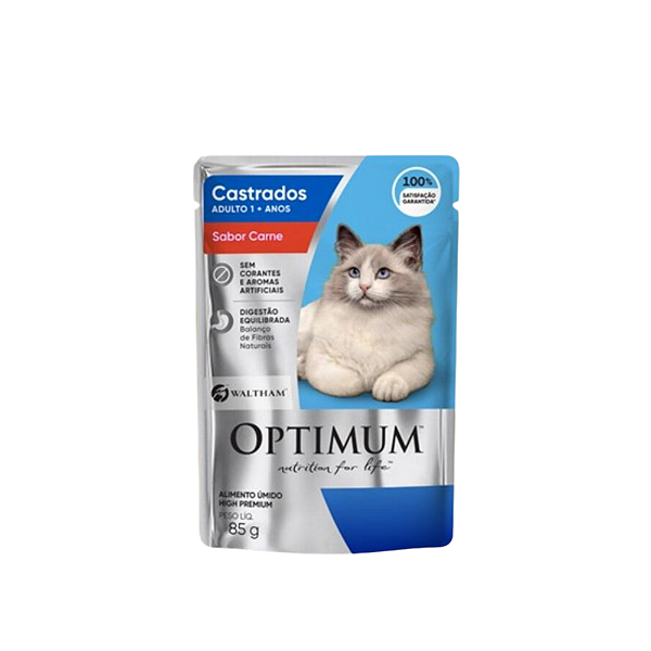 Optimum Cat Ad Cast Carne 85g