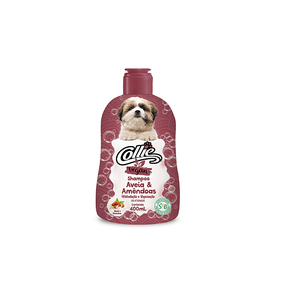 Shampoo Aveia E Amendoas Collie Vegan 400ml