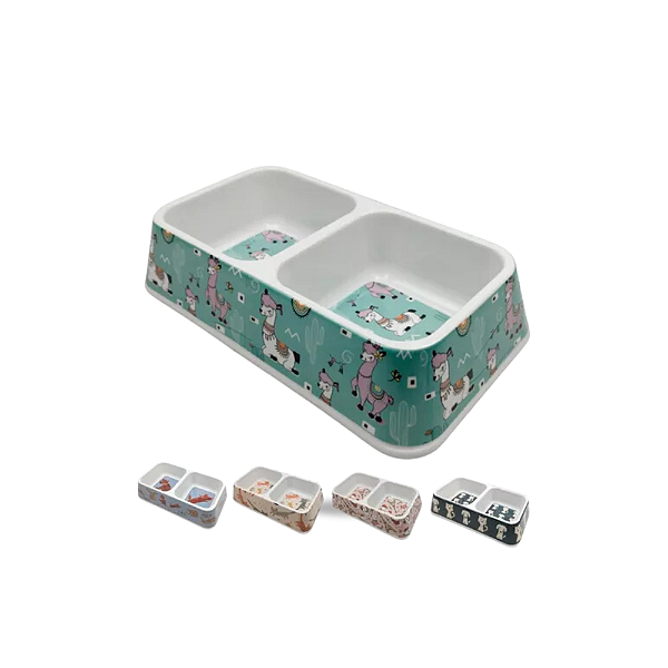 Comed Melamina Duplo Retangular 875ml