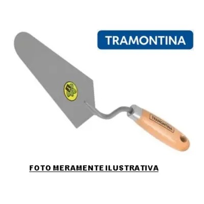 COLHER DE PEDREIRO (17) TRAMONTINA COM CANTO RETO 8