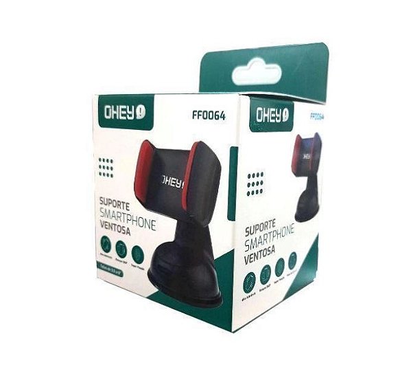 SUPORTE VEICULAR SMART COM VENTOSA OHEY FF0064