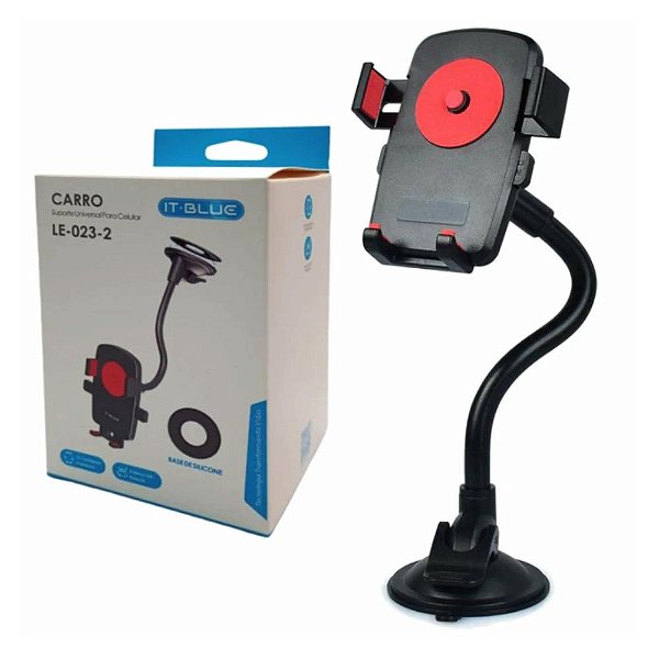 SUPORTE UNIVERSAL DE CELULAR PARA CARRO LE-023-2 IT-BLUE
