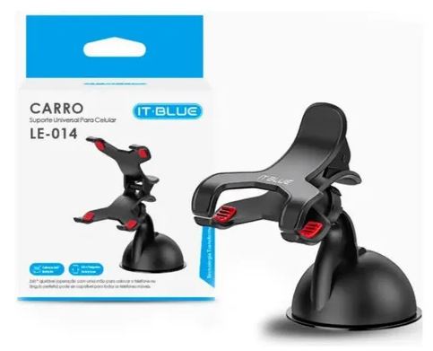SUPORTE VEICULAR SMART COM VENTOSA IT BLUE  LE-014