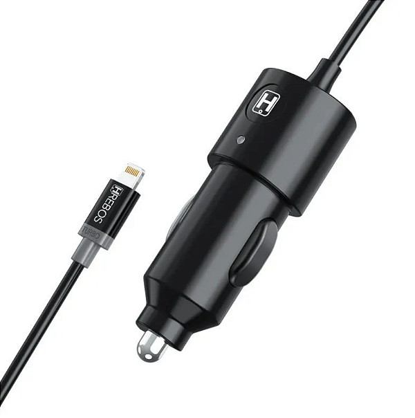 CARREGADOR VEICULAR EMBUTIDO HREBOS V8 HS-86