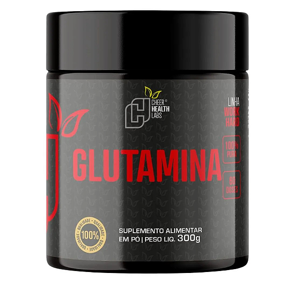 GLUTAMINA CHEER 300g SEM SABOR
