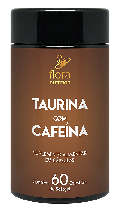 Taurina c/ Cafeína - 60 cápsulas