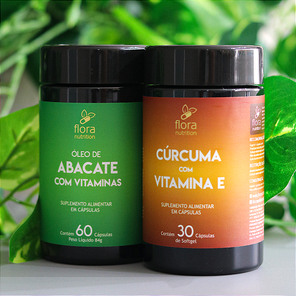Rejuvenescimento e Vitalidade (Óleo de Abacate + Cúrcuma)