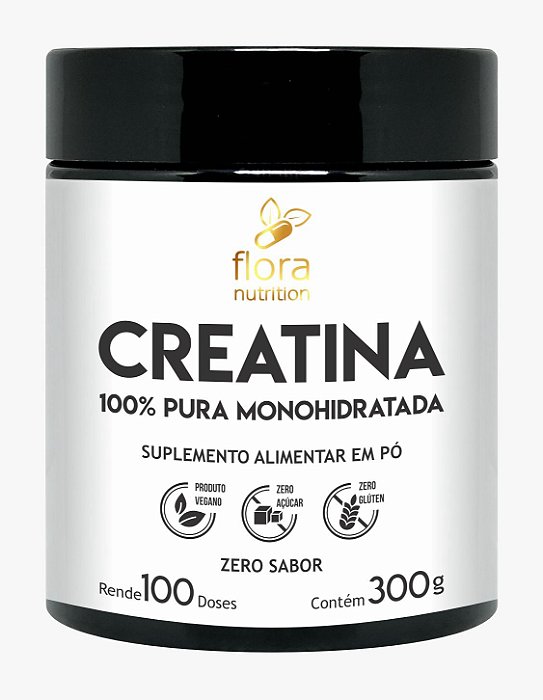 Creatina monohidratada 100% pura - 300g