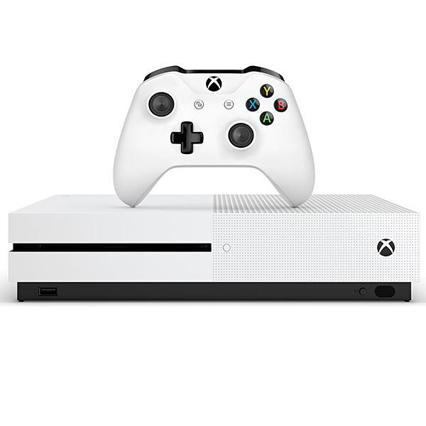 Console Xbox One S de 1TB Microsoft 1681 Bivolt - Branco