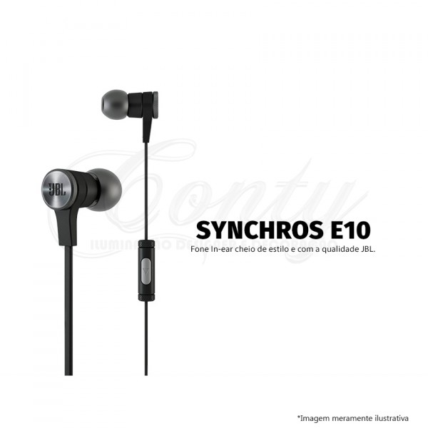 FONE PARA CELULAR JBL SYNCHROS E10