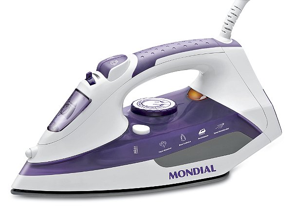 FERRO A VAPOR MONDIAL CERAMIC F 40 127V 60Hz