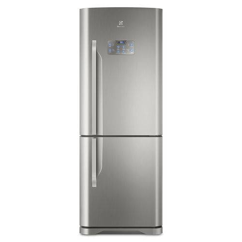 GELADEIRA DB53X REFRIG ELUX 127-60 INOX Frost Free Bottom Freezer 454 Litros