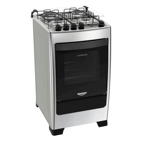 FOGAO GAS 4Q SUPREME INOX