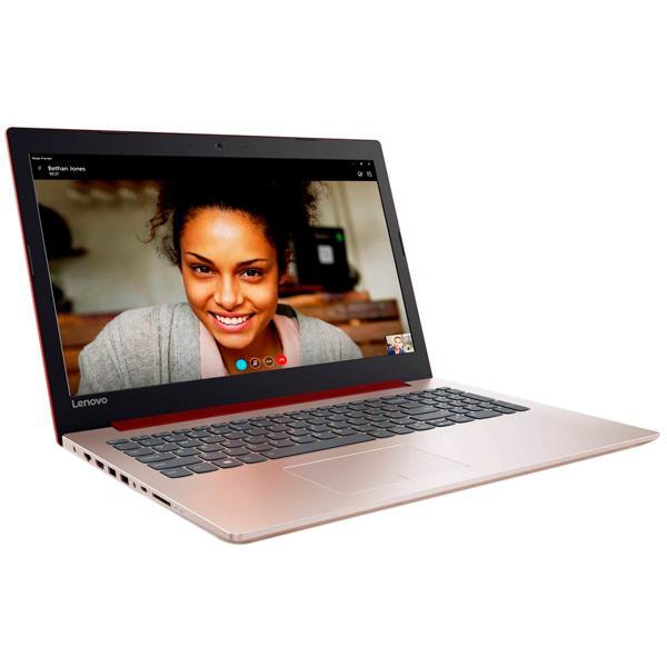 Notebook Lenovo Ideapad 330-15IKB Tela de 15.6 com 2.2GHz/4GB RAM/1TB HD - Vermelho