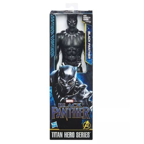 BONECO PANTERA NEGRA FIG.30CM-E0869