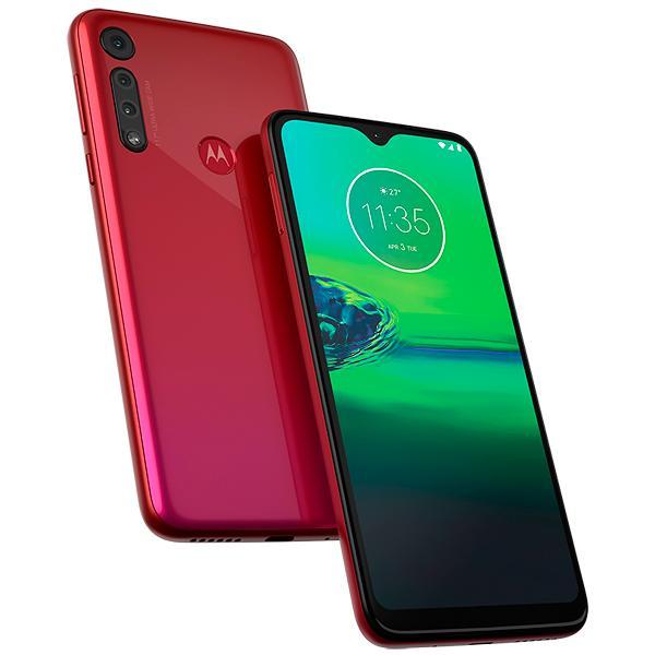 Smartphone Motorola Moto G8 Play XT2015-2 Dual SIM 32GB 6.2 13+8+2/8MP OS 9.0 - Vermelho